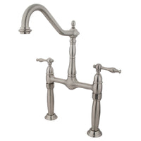Thumbnail for Kingston Brass KS1078NL Vessel Sink Faucet, Brushed Nickel - BNGBath
