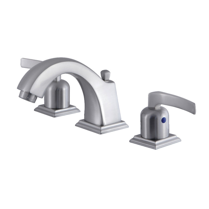 Fauceture FSC4688EFL 8 in. Widespread Bathroom Faucet, Brushed Nickel - BNGBath