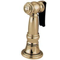 Thumbnail for Kingston Brass KBSPR32 Kitchen Faucet Sprayer with Hose, Polished Brass - BNGBath