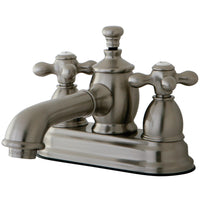 Thumbnail for Kingston Brass KS7008AX 4 in. Centerset Bathroom Faucet, Brushed Nickel - BNGBath