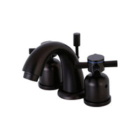 Thumbnail for Kingston Brass KB8915DX Concord Widespread Bathroom Faucet, Oil Rubbed Bronze - BNGBath