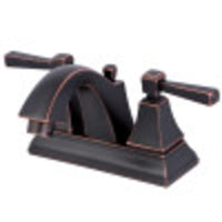 Thumbnail for Fauceture FS4646DL 4 in. Centerset Bathroom Faucet, Naples Bronze - BNGBath