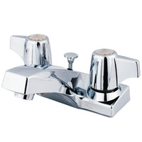 Thumbnail for Kingston Brass GKB100B 4 in. Centerset Bathroom Faucet, Polished Chrome - BNGBath