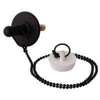 Thumbnail for Kingston Brass CC1115 Rubber Stopper Chain and Attachment for CC1005, Oil Rubbed Bronze - BNGBath