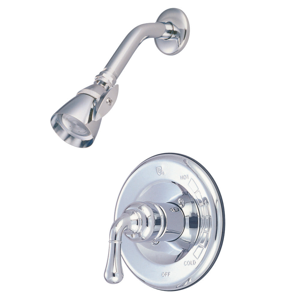 Kingston Brass GKB1631SO Water Saving Magellan Single-Handle Tub and Shower Faucet- Shower Only, Polished Chrome - BNGBath