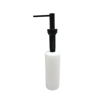 Thumbnail for Kingston Brass SD8610 Soap Dispenser With Straight Nozzle 17 oz, Matte Black - BNGBath