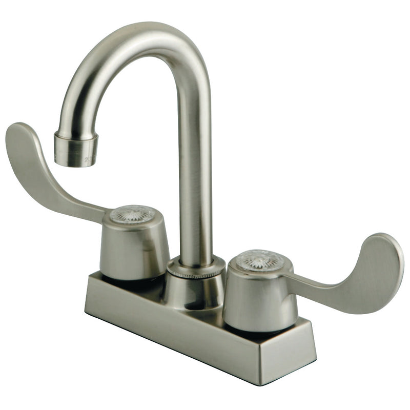 Kingston Brass GKB451SN Water Saving Vista Centerset Bar Faucet, Brushed Nickel - BNGBath