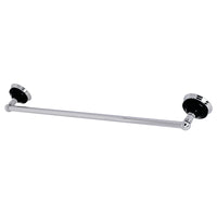 Thumbnail for Kingston Brass BA9111C Water Onyx 24 in. Towel Bar, Polished Chrome - BNGBath