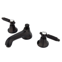 Thumbnail for Kingston Brass KS4465GL 8 in. Widespread Bathroom Faucet, Oil Rubbed Bronze - BNGBath