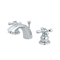 Thumbnail for Kingston Brass KB951AX Mini-Widespread Bathroom Faucet, Polished Chrome - BNGBath