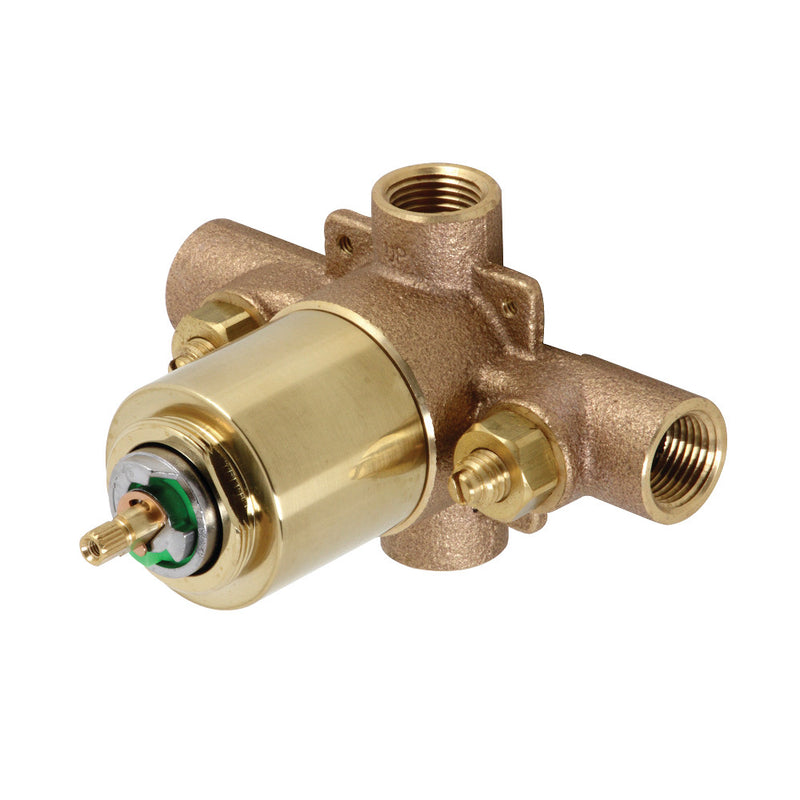 Kingston Brass KB65XV-P Pressure Balanced Rough-In Tub and Shower Valve with Stops - BNGBath