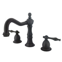 Thumbnail for Kingston Brass KS1975NL 8 in. Widespread Bathroom Faucet, Oil Rubbed Bronze - BNGBath