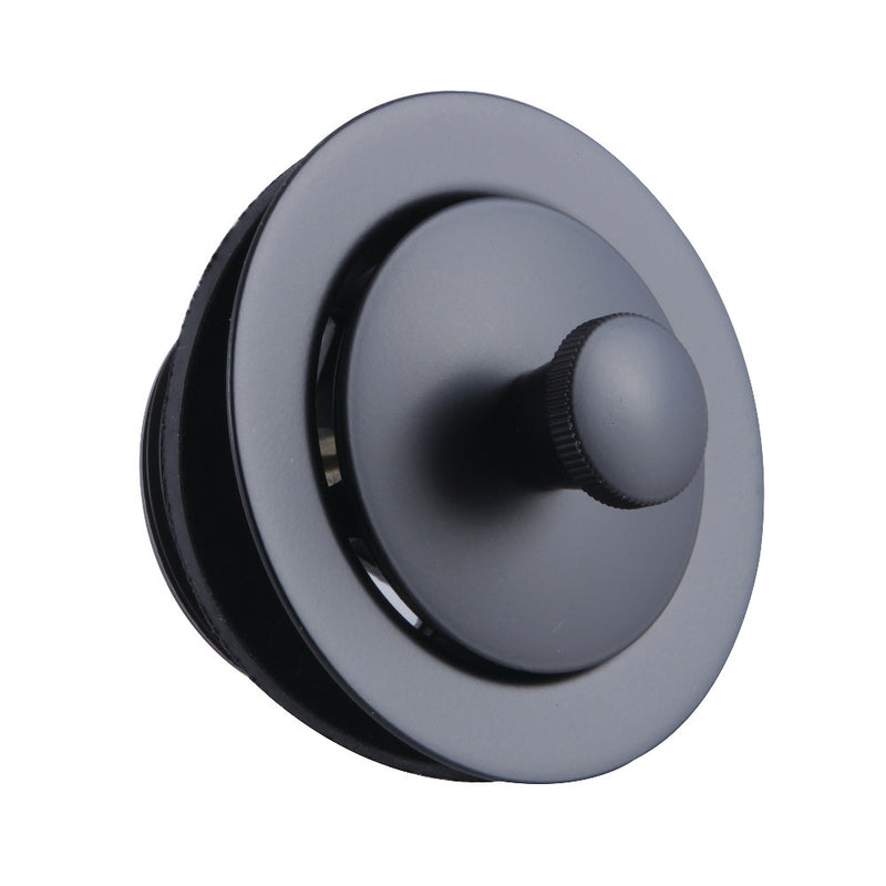 Kingston Brass DLL200MB Brass Lift & Lock Tub Drain, Matte Black - BNGBath