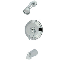 Thumbnail for Kingston Brass KB2631DFL NuFrench Tub & Shower Faucet, Polished Chrome - BNGBath