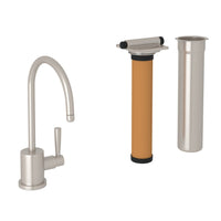 Thumbnail for Perrin & Rowe Holborn C-Spout Filter Faucet - BNGBath