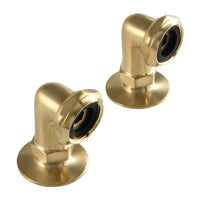 Thumbnail for Aqua Vintage AE2RS7 Vintage 2-inch Tub Faucet Riser, Brushed Brass - BNGBath