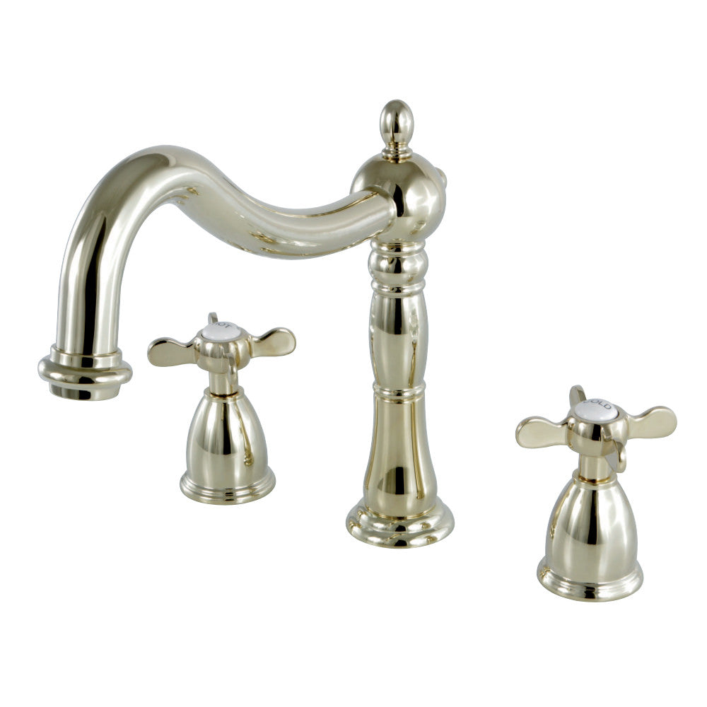 Kingston Brass KS1342BEX Essex Roman Tub Faucet, Polished Brass - BNGBath