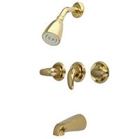 Thumbnail for Kingston Brass KB6232LL Legacy Tub & Shower Faucet, Polished Brass - BNGBath