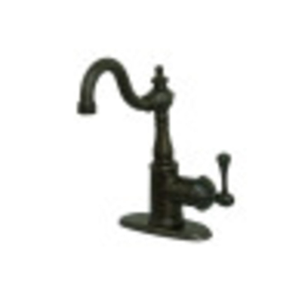 Fauceture FS7645BL Single-Handle 4 in. Centerset Bathroom Faucet, Oil Rubbed Bronze - BNGBath