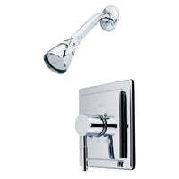 Thumbnail for Kingston Brass KB8651DLSO Shower Only, Polished Chrome - BNGBath