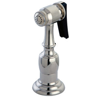 Thumbnail for Kingston Brass KBSPR6 Kitchen Faucet Side Sprayer, Polished Nickel - BNGBath
