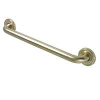 Thumbnail for Kingston Brass DR814187 Laurel 18-Inch X 1-1/4-Inch OD Decorative Grab Bar, Brushed Brass - BNGBath