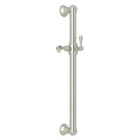 Thumbnail for ROHL 24 Inch Decorative Grab Bar with Lever Handle Slider - BNGBath