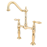 Thumbnail for Kingston Brass KS1072AL Vessel Sink Faucet, Polished Brass - BNGBath