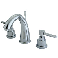 Thumbnail for Kingston Brass KS2961EL 8 in. Widespread Bathroom Faucet, Polished Chrome - BNGBath