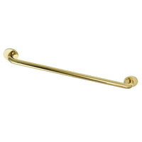 Thumbnail for Kingston Brass GLDR814302 Silver Sage 30-Inch X 1-1/4-Inch OD ADA Grab Bar, Polished Brass - BNGBath