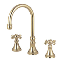 Thumbnail for Kingston Brass KS2342KX Roman Tub Faucet, Polished Brass - BNGBath