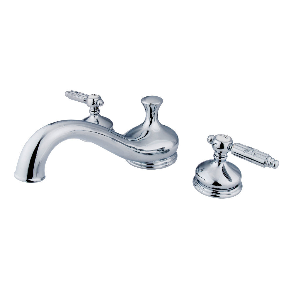 Kingston Brass KS3331GL Georgian Roman Tub Faucet, Polished Chrome - BNGBath