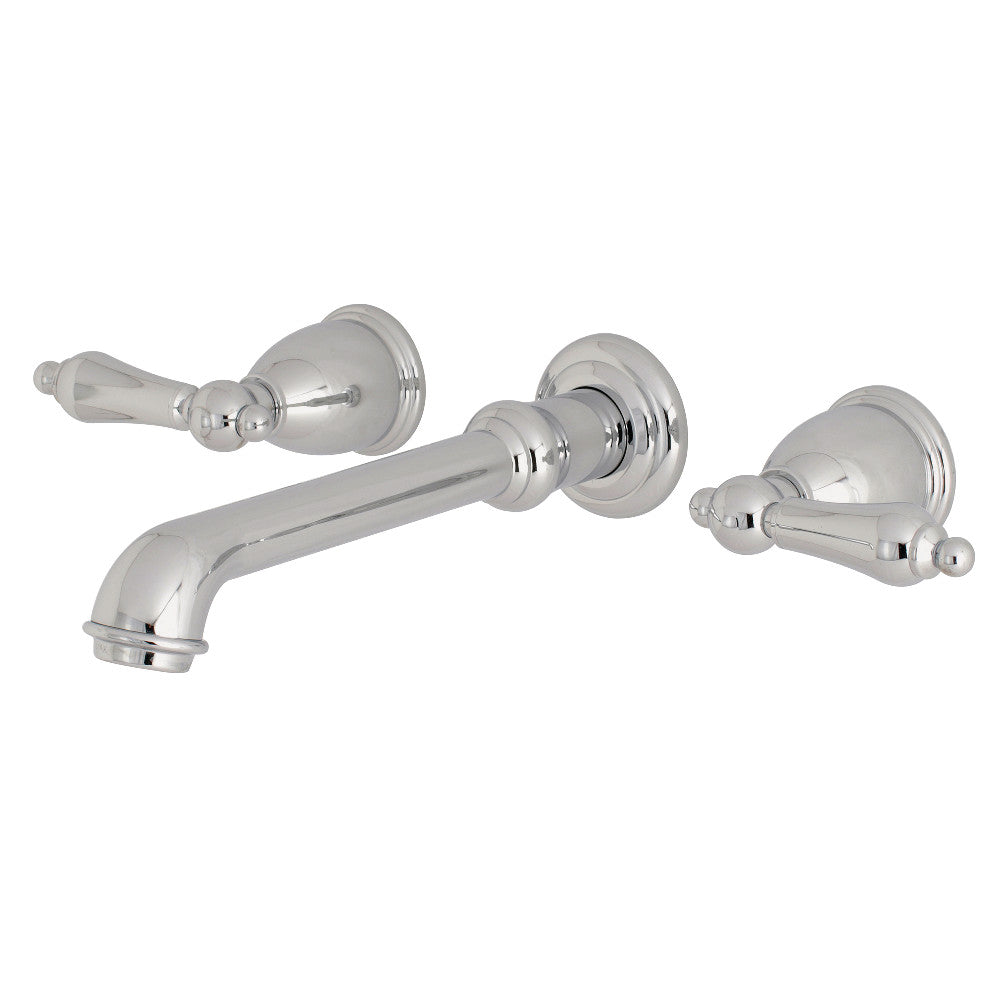 Kingston Brass KS7121AL Wall Mount Bathroom Faucet, Polished Chrome - BNGBath