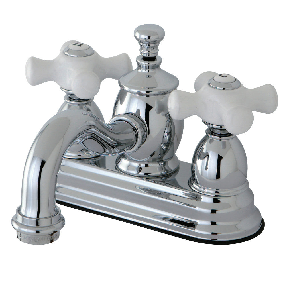 Kingston Brass KS7101PX 4 in. Centerset Bathroom Faucet, Polished Chrome - BNGBath