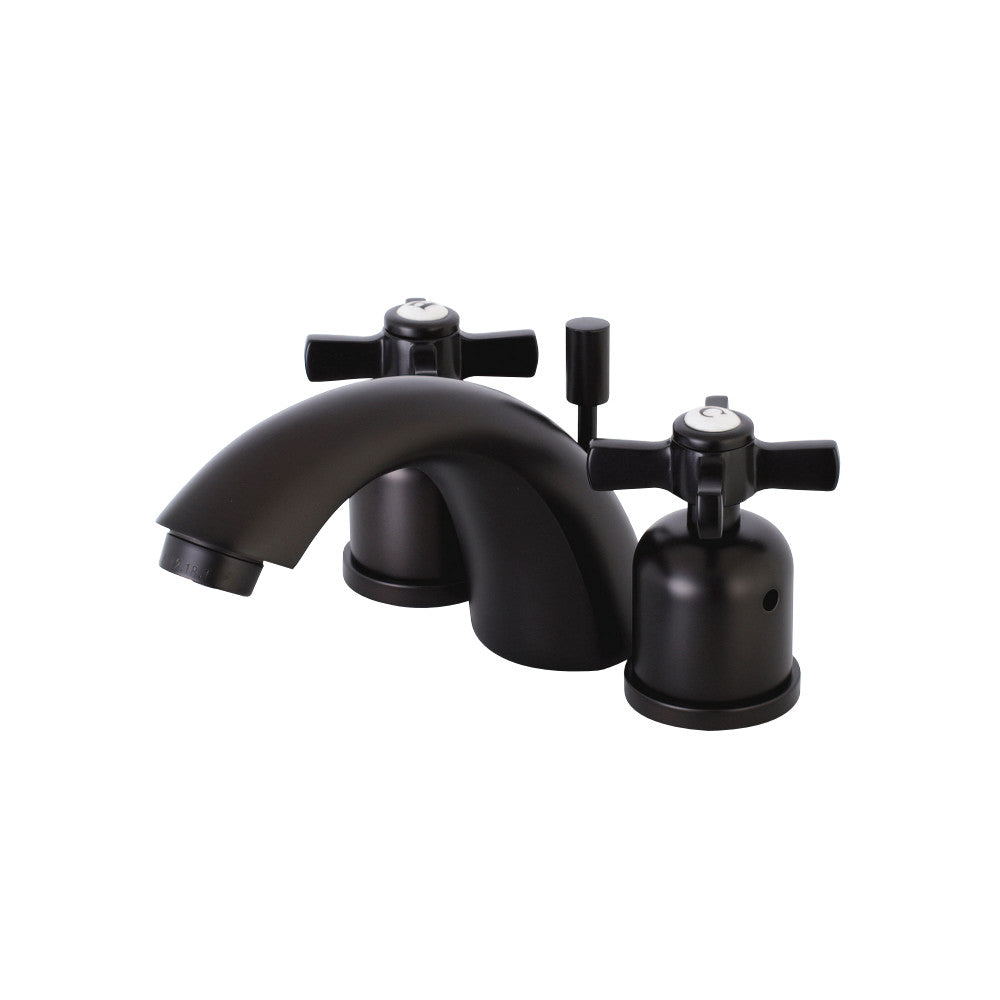 Kingston Brass KB8955ZX Mini-Widespread Bathroom Faucet, Oil Rubbed Bronze - BNGBath
