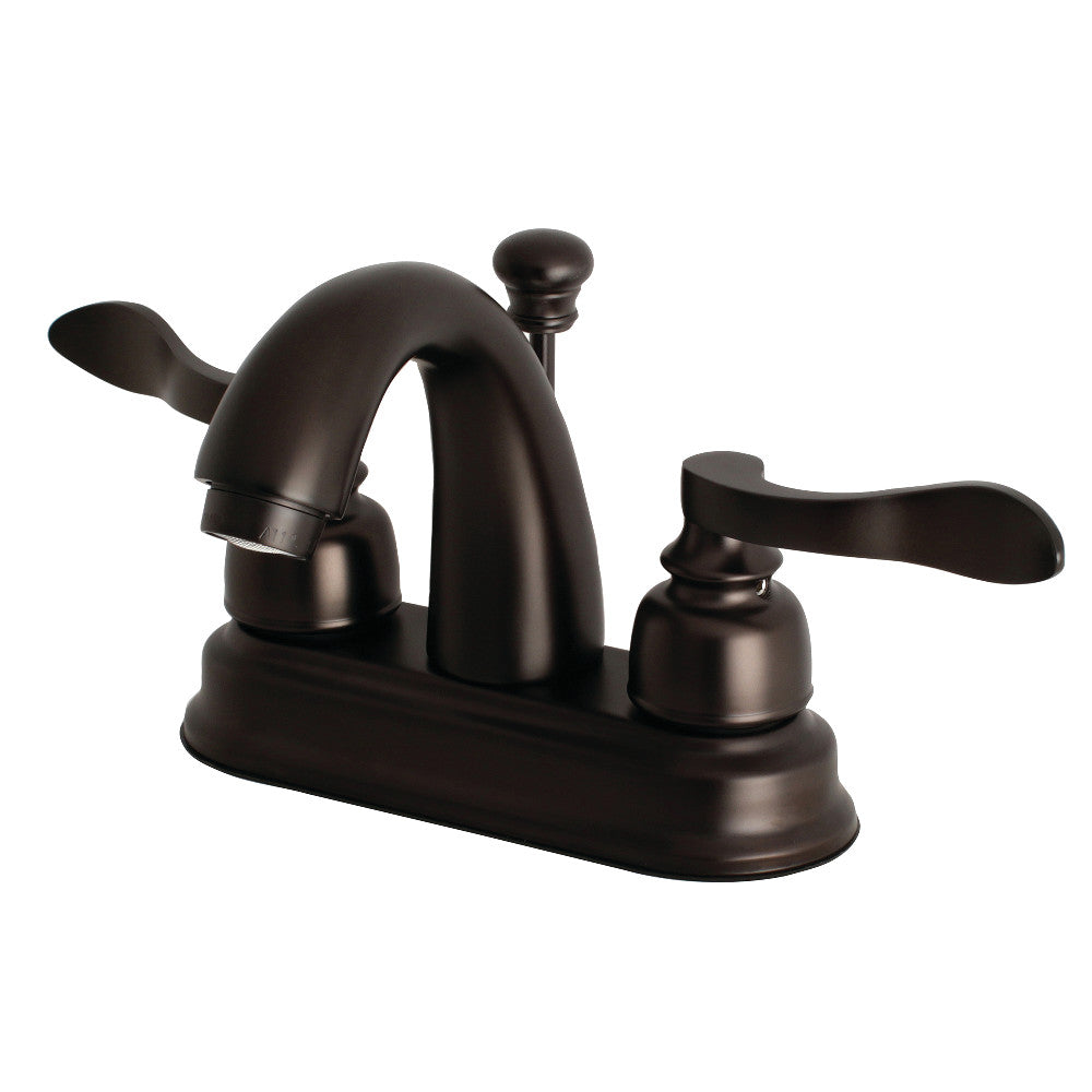 Kingston Brass FB5615NFL 4 in. Centerset Bathroom Faucet, Oil Rubbed Bronze - BNGBath