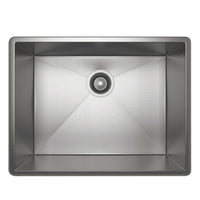 Thumbnail for ROHL Forze Single Bowl Stainless Steel Kitchen or Laundry Sink - BNGBath