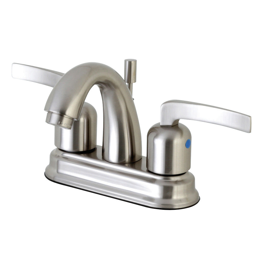 Kingston Brass FB5618EFL 4 in. Centerset Bathroom Faucet, Brushed Nickel - BNGBath