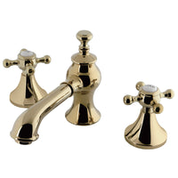 Thumbnail for Kingston Brass KC7062BX 8 in. Widespread Bathroom Faucet, Polished Brass - BNGBath