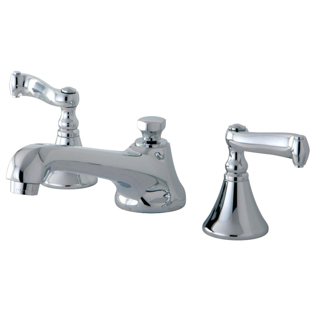 Kingston Brass KS4471FL 8 in. Widespread Bathroom Faucet, Polished Chrome - BNGBath