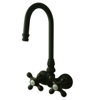 Thumbnail for Kingston Brass CC77T5 Vintage 3-3/8-Inch Wall Mount Tub Faucet, Oil Rubbed Bronze - BNGBath