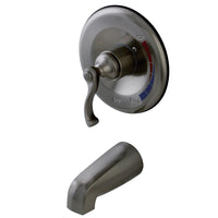 Thumbnail for Kingston Brass KB8638FLTO Royale Tub Only, Brushed Nickel - BNGBath