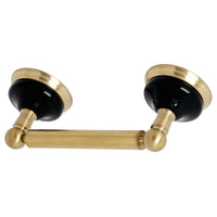 Thumbnail for Kingston Brass BA9118BB Water Onyx Toilet Paper Holder, Brushed Brass - BNGBath
