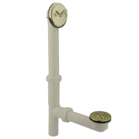 Thumbnail for Kingston Brass DTLA1162 Bath Tub Drain with Overflow, Polished Brass - BNGBath