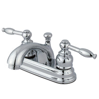 Thumbnail for Kingston Brass FB2601KL 4 in. Centerset Bathroom Faucet, Polished Chrome - BNGBath