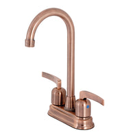 Thumbnail for Kingston Brass KB849EFLAC Centurion Bar Faucet, Antique Copper - BNGBath