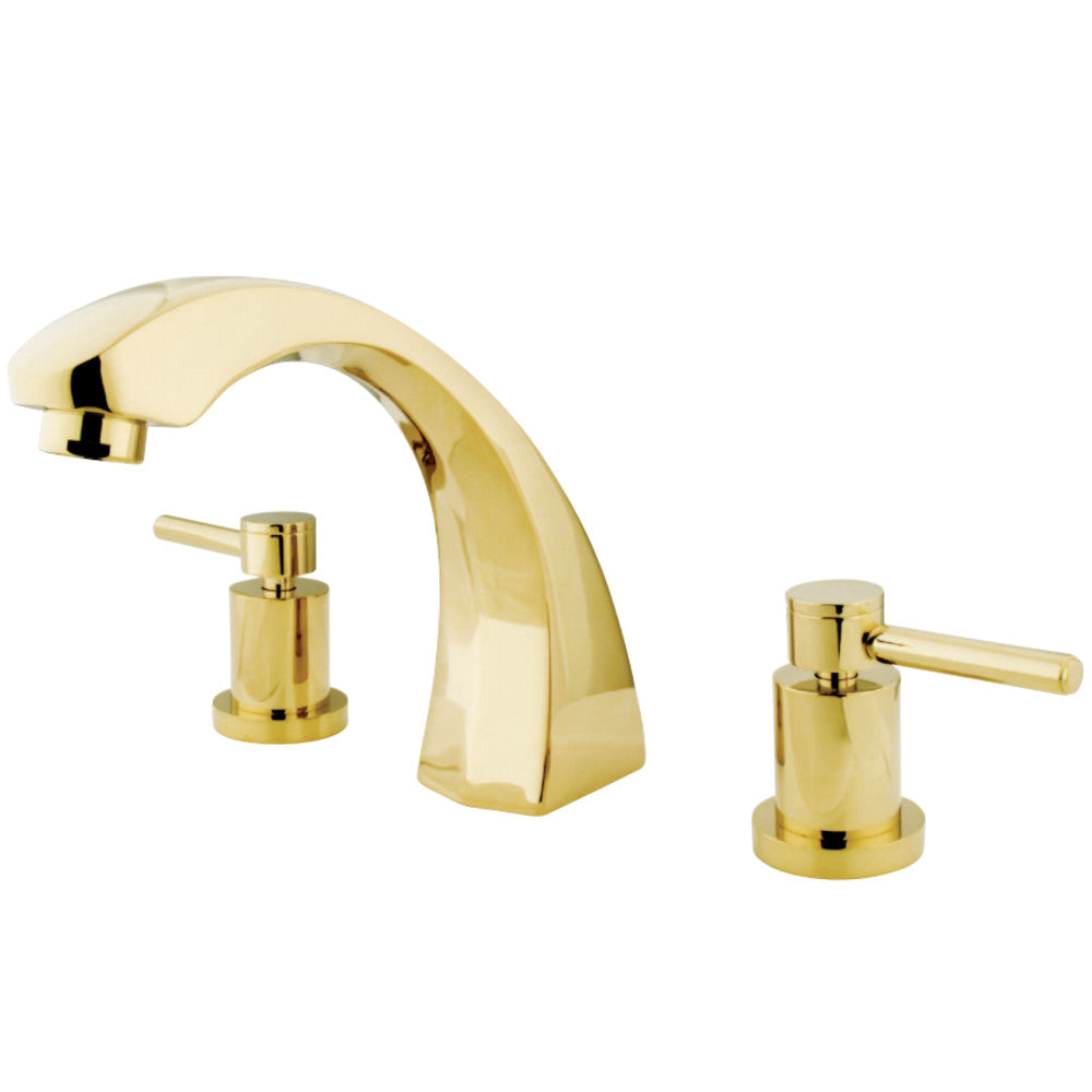 Kingston Brass KS4362DL Concord Roman Tub Faucet, Polished Brass - BNGBath
