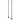 Kingston Brass CC480 Straight Bath Supply, Matte Black - BNGBath