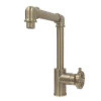 Thumbnail for Kingston Brass KS144RXBB Belknap Single-Handle Bathroom Faucet with Push Pop-Up, Brushed Brass - BNGBath
