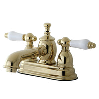 Thumbnail for Kingston Brass KS7002PL 4 in. Centerset Bathroom Faucet, Polished Brass - BNGBath